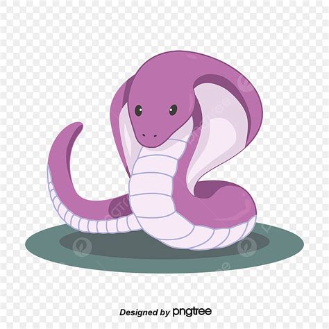 Purple Cobra Snake