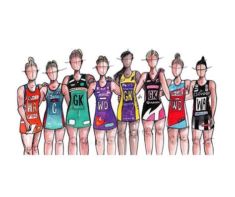 23 Netball Cartoon In The Sudamek