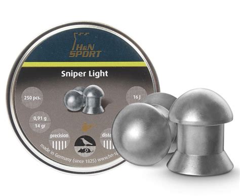 H N Sniper Light Pellets Cal Grains Domed Ct Air Gun