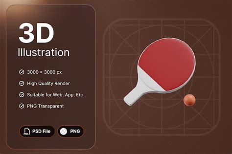 Ping Pong PSD 2 000 modèles PSD gratuits de haute qualité à télécharger