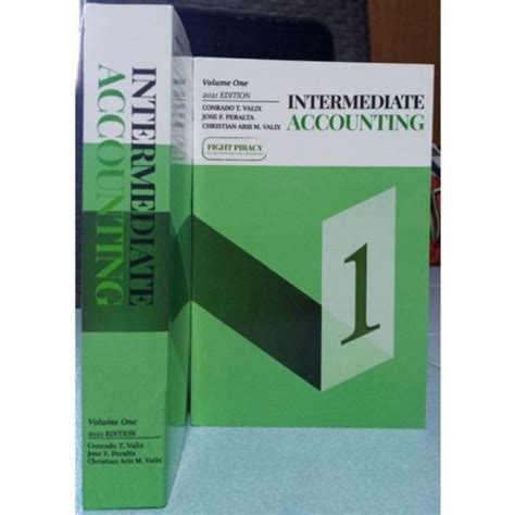 Intermediate Accounting Volume 1 2021 Edition Valix Lazada Ph