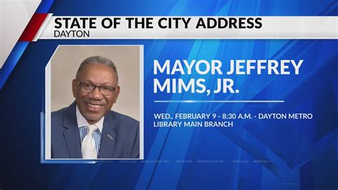 Dayton Mayor Mims To Deliver His First State Of The City Address Youtube