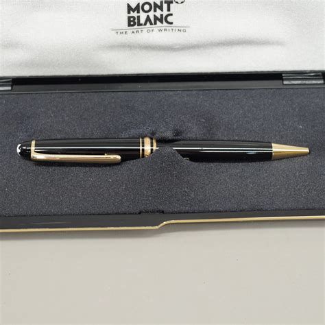 MONT BLANC Meisterstruck Classique Classic 164 Gold Coated Ballpoint