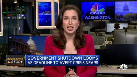 Government Shutdown Looms As Deadline To Avert Crisis Nears Youtube