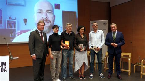 Alejandro Morellón Premio Euskadi de Literatura en Castellano Norte