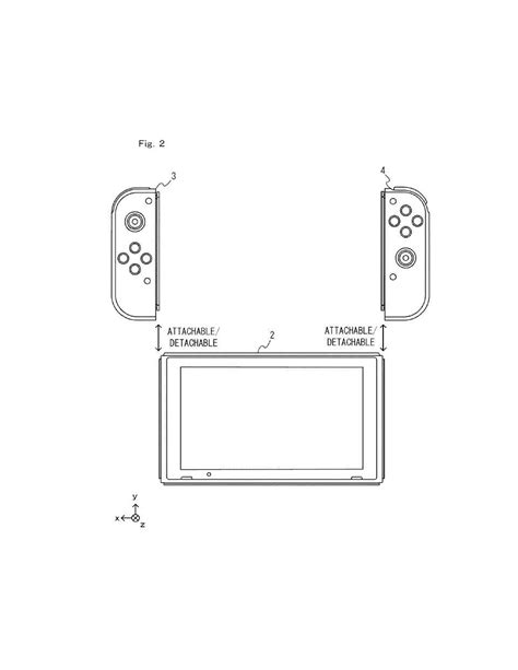 Nintendo switch parts diagram