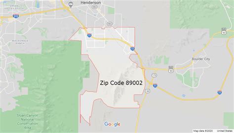 Clark County Nevada Zip Code Map | Southwest Explorers