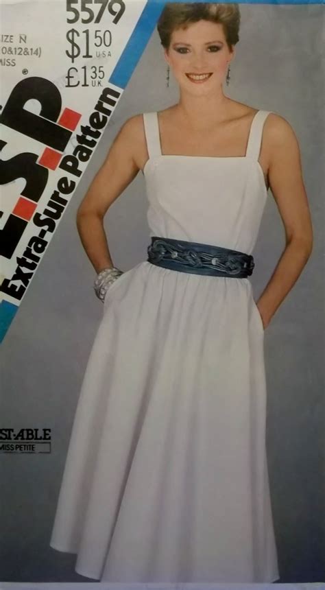 Simplicity Misses Or Petite Fitted Sundress Pattern Sz