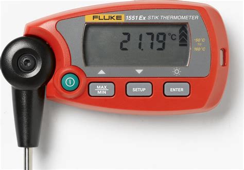 Lectura Del Term Metro Fluke A Dl A Ex Stik Con Registro De