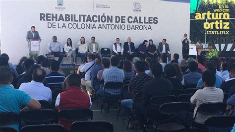 ENTREGA GOBERNADOR OBRAS DE REHABILITACIÓN Arturo Ortiz