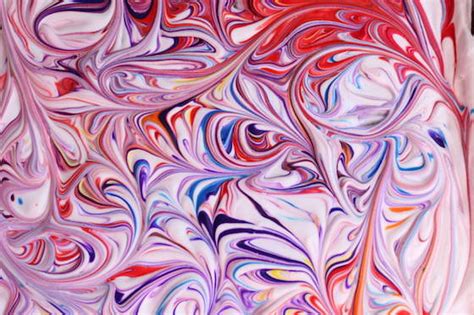 Create Stunning Marbled Paper Designs With Shaving Cream