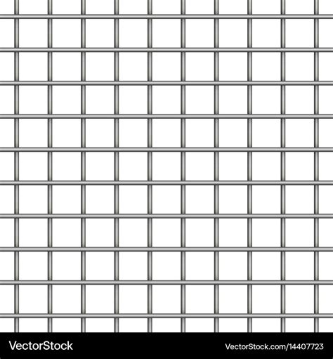 Seamless Metal Grid Pattern Background Royalty Free Vector