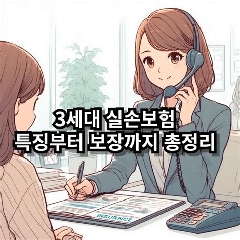 3세대 실손보험 특징부터 보장내역 장점 단점 Mri 4세대 전환 총정리 Chirashi