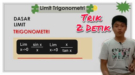 Trik Cepat Limit Trigonometri Ep 1 Youtube