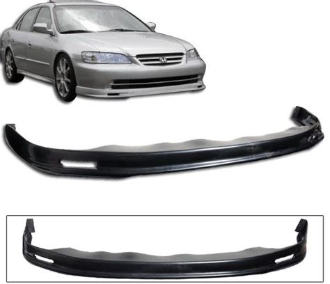 1998 2002 Honda Accord 4DR Front Bumper Lip MUG Style Poly Urethane