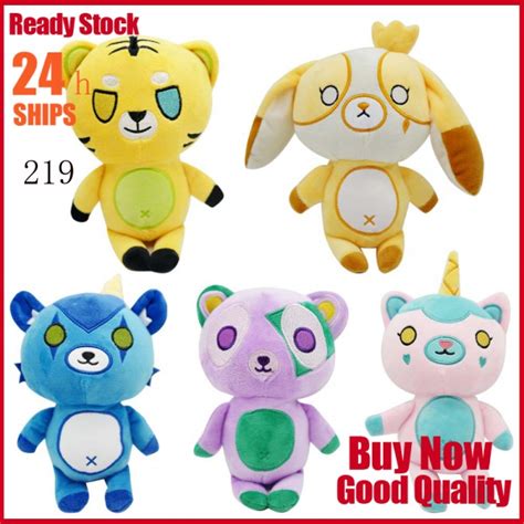 25cm Kawaii Funneh Plush Toy Teddy Bear Plush Doll Cartoon Stuffed