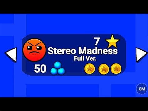 Stereo Madness Full Version Showcase Geometry Dash YouTube