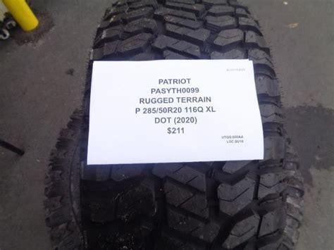 Patriot Rugged Terrain P Q Xl Tire Pasyth Su Bq