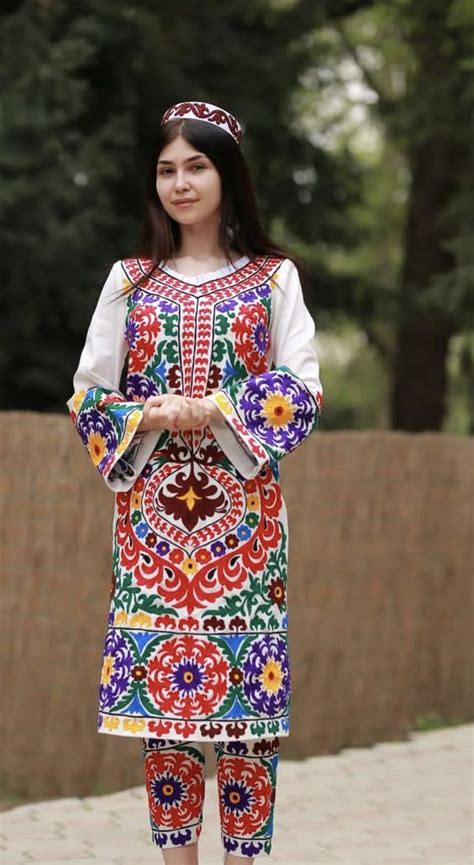 Persian Tajikistan Tajik National Dress Afghanistan In