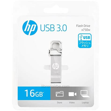 Memoria Usb Pen Drive Unidad Flash Hp Usb Modelo X W Metal