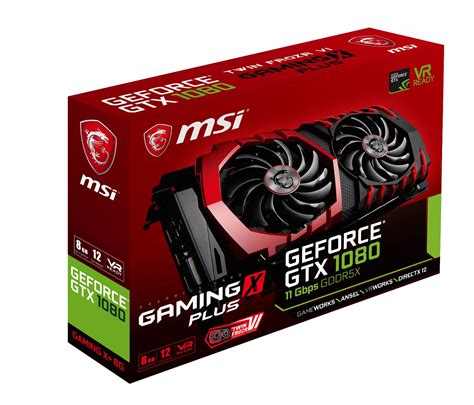 Msi Geforce Gtx 1080 Gaming X 8g Hartware