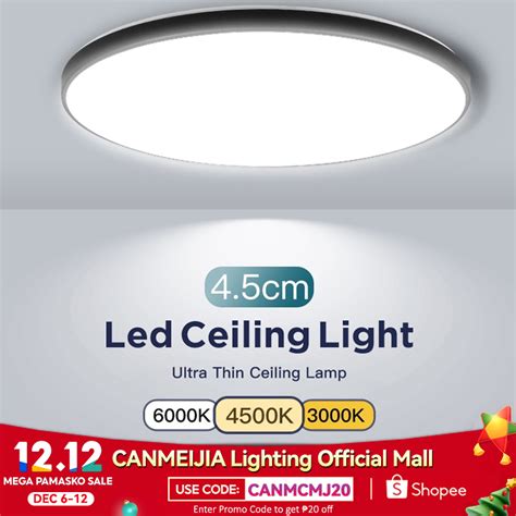 Canmeijia Led Ceiling Light Panel Lamp W W W For Rindoor Lighting