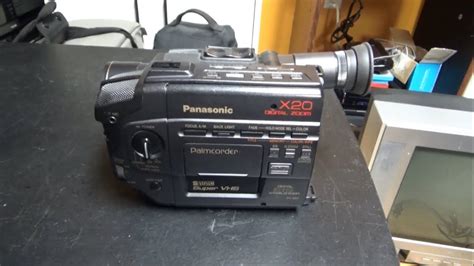 Cool Panasonic Pv S62 S Vhs C Camcorder From 1992 Youtube