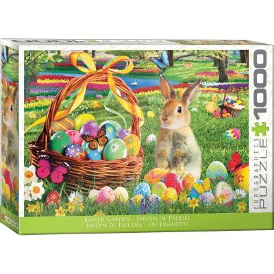 Puzzle Jardin de Pâques Eurographics 6000 5773 1000 pièces Puzzles