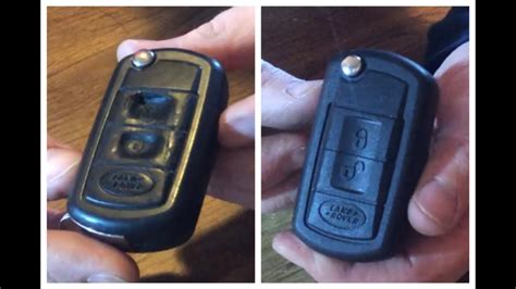 Replacing The Range Rover L Key Fob Battery Youtube