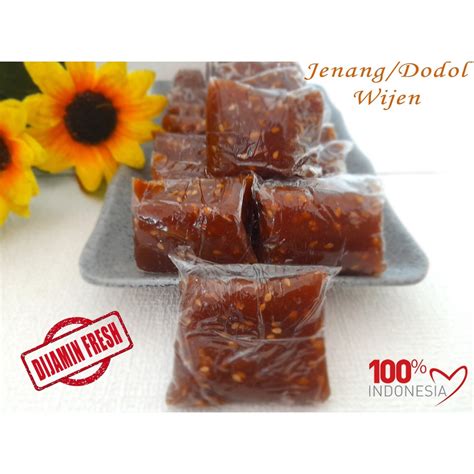 Jual Jenang Dodol Wijen Kg Shopee Indonesia