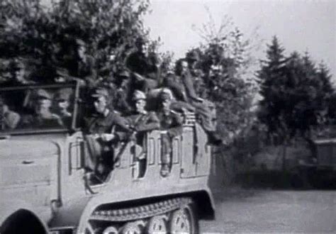 german halftracks  military  video website