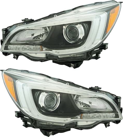 Amazon Halogen Headlight Headlamp Lh Rh Kit Pair Set Of For