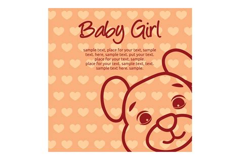 Baby Boy Announcement Card Graphic by rasol.designstudio · Creative Fabrica