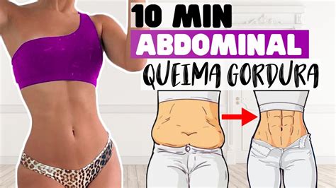 10 Min de Treino Abdominal 10 Exercícios Abdominais Em Casa Treino