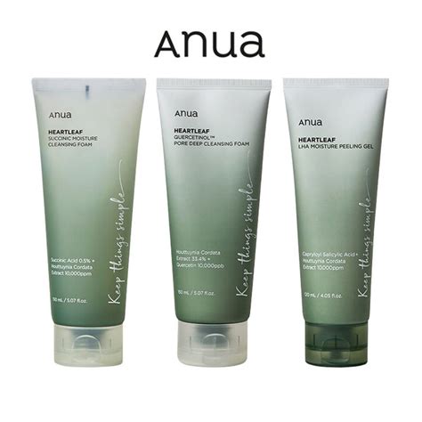 100 Original Anua Heartleaf Quercetinol Pore Deep Cleansing Foam