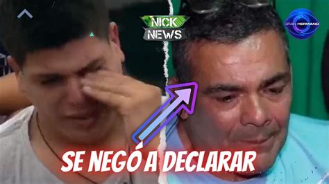 URGENTE EL PADRE DE THIAGO SE NEGÓ A DECLARAR GRAN HERMANO 2022