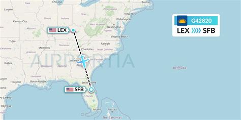 G42820 Flight Status Allegiant Air Lexington To Orlando AAY2820