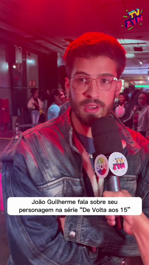 TV Zyn on Twitter EXCLUSIVO Ator João Guilherme fala sobre o seu