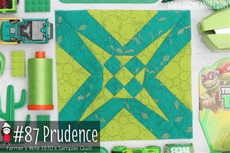 Prudence Is Block Of Farmer S Wife S Sampler Quilt Gnomeangel