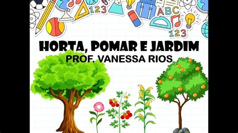 Ci Ncias Horta Pomar E Jardim Ano Ensino Fundamental Youtube