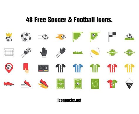 Free Soccer Icon Pack Soccer Svg Png Icons Football Icon