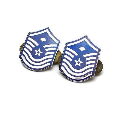 Genuine U.S army rank Senior master sergeant insignia badge military ...