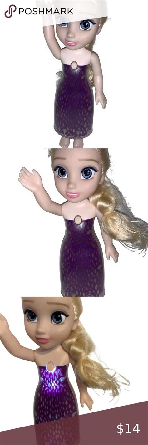 Disney Elsa Frozen Northern Lights Lights Up Sings Talks Doll Jakks