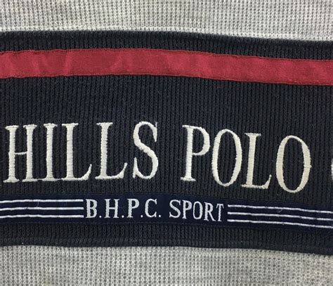 Rare Beverly Hills Polo Club Big Logo Spell Out Embroidery | Etsy