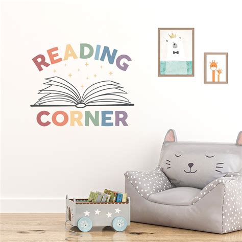 Reading Corner Decal Teacher Classroom Wall Art Decor - Etsy