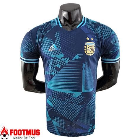 Jeux De Maillot De Foot Argentine Commemorative Edition Bleu Coupe Du