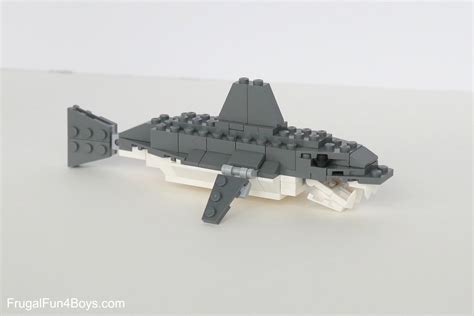 How to Build an Awesome LEGO Shark - Frugal Fun For Boys and Girls