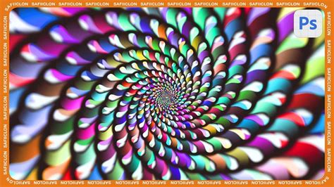 [ Photoshop Tutorial ] How to Make Rainbow Swirl Background in ...