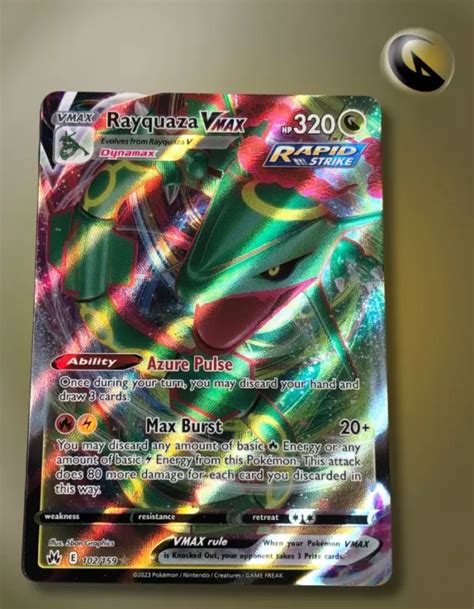 Rayquaza Vmax Crown Zenith Tcg Coleccionistas