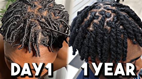 Year Visual Locs Journey Months Starter Locs Dreadlocks